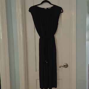 H&M Elegant Black Midi Dress